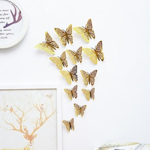 12 Pcs/Set New 3D Wall Stickers - Picture 16 of 16